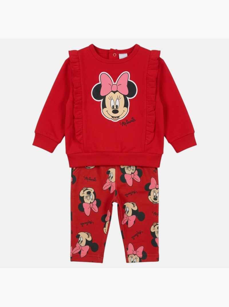 Disney - Ensemble de jogging, sweat et pantalon fille Rouge - Kiabi