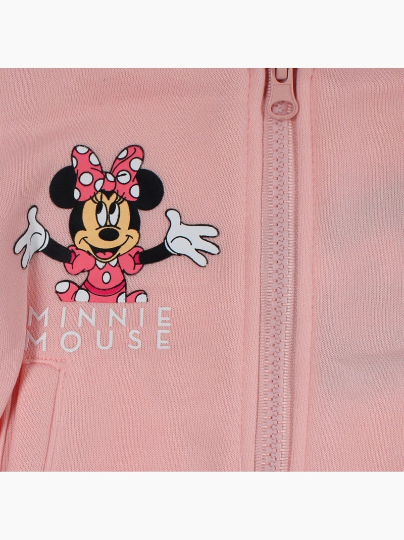 Disney - Ensemble de jogging, veste et pantalon fille Rose clair - Kiabi