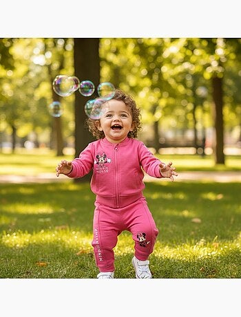 Disney - Ensemble de jogging, veste et pantalon fille