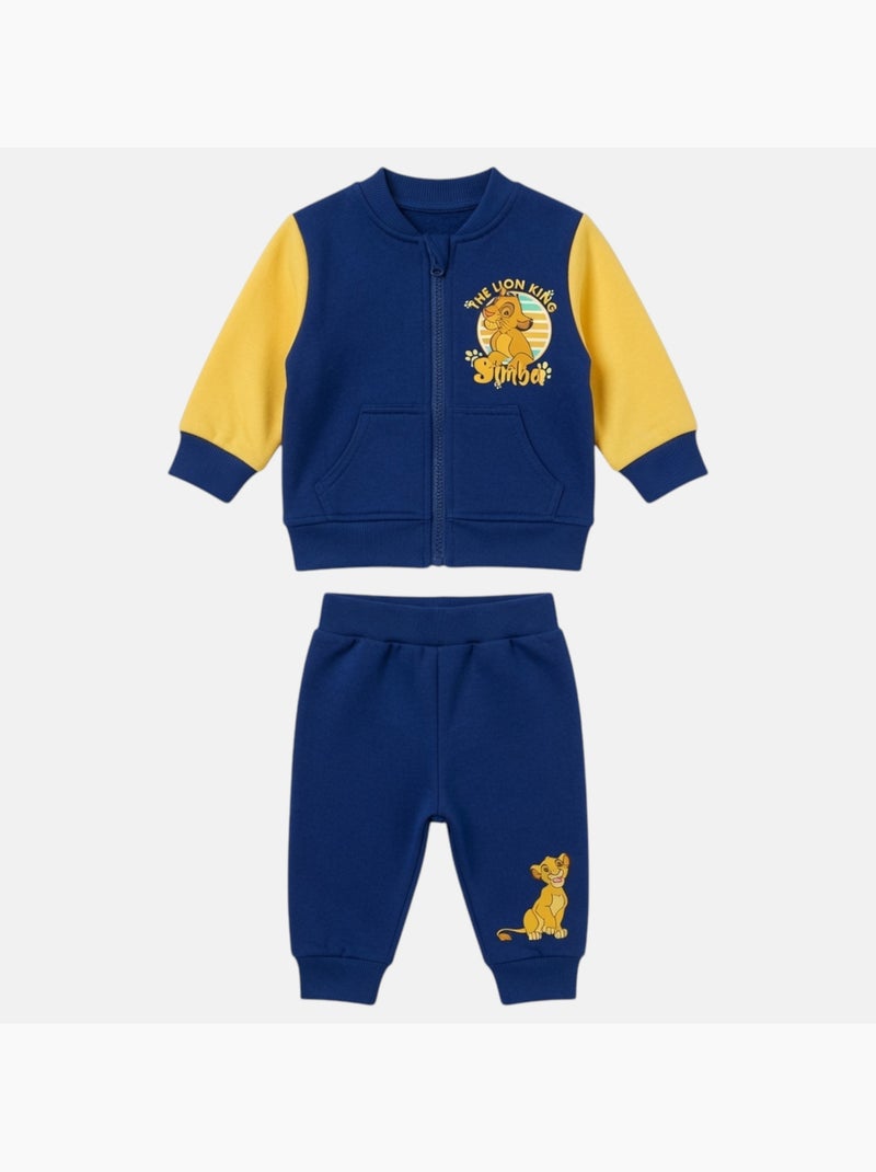Disney - Ensemble de jogging, veste et pantalon garçon Bleu marine - Kiabi