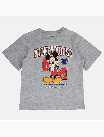 Disney - Ensemble enfant bleu et short rouge