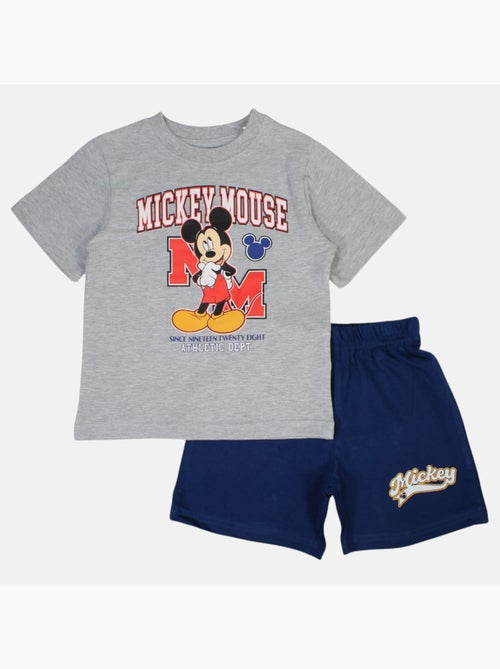 Disney - Ensemble enfant bleu et short rouge - Kiabi