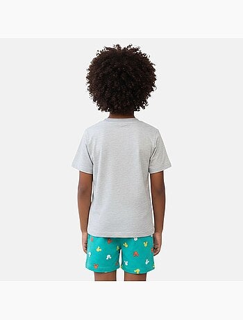 Disney - Ensemble enfant gris et short vert