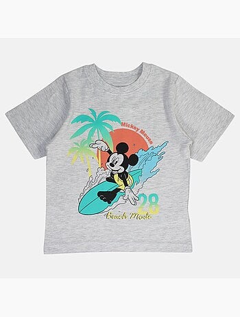 Disney - Ensemble enfant gris et short vert