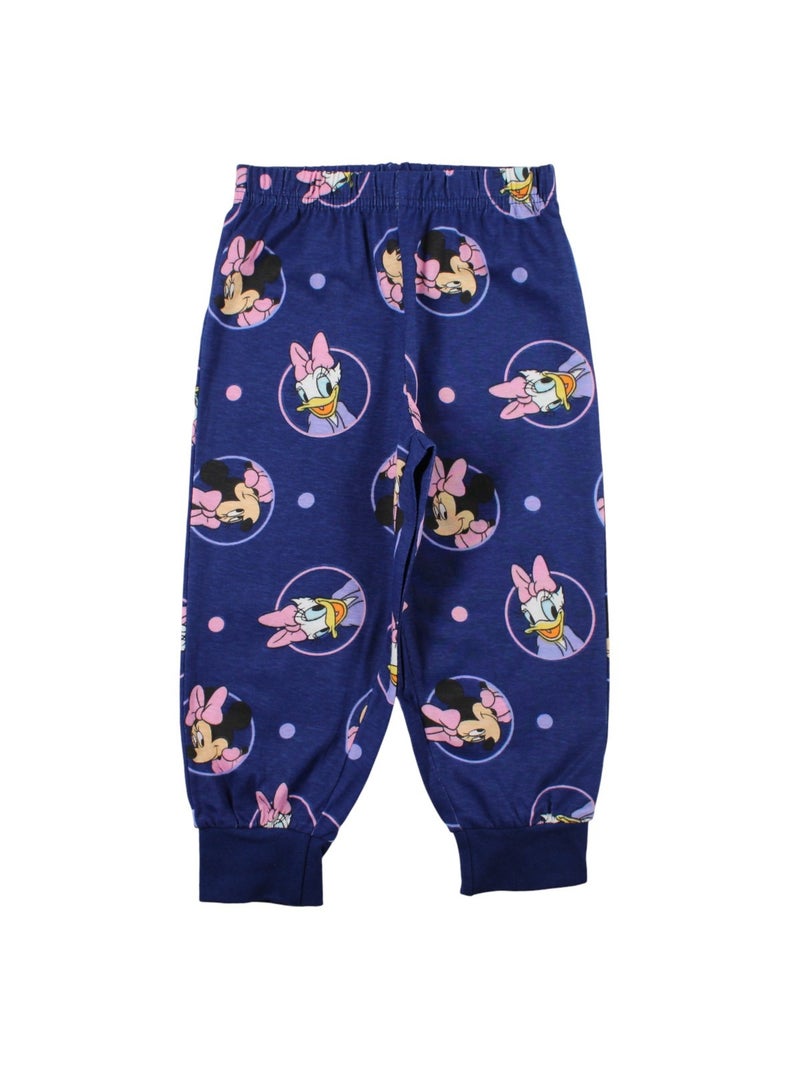 Disney - Ensemble enfant jaune et pantalon bleu motif personnage Rose - Kiabi