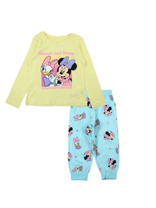 Disney - Ensemble enfant rose et pantalon bleu motif personnage - Kiabi