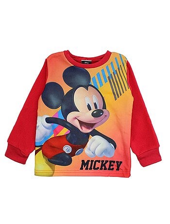 Disney - Ensemble enfant sweat et pantalon rouge bleu