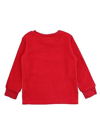 Disney - Ensemble enfant sweat et pantalon rouge bleu