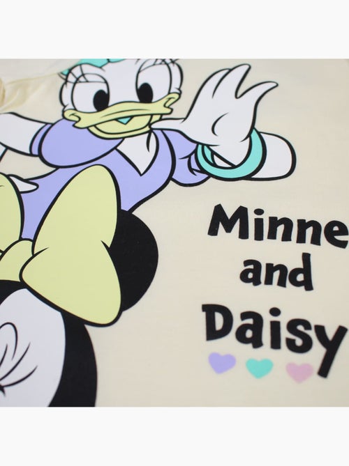 Disney - Ensemble enfant t-shirt blanc et short motif personnage - Kiabi