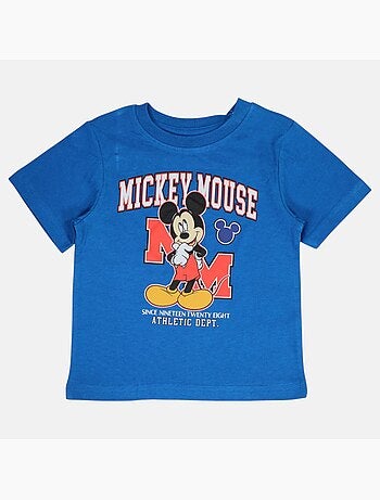Disney - Ensemble enfant t-shirt gris et short