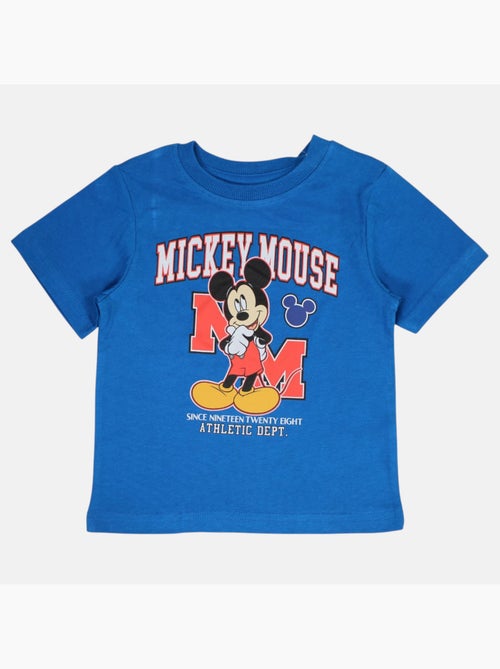 Disney - Ensemble enfant t-shirt gris et short - Kiabi