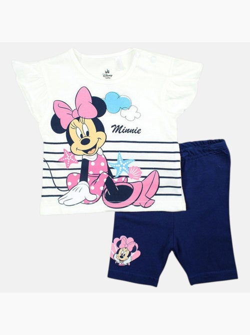 Disney - Ensemble enfant t-shirt + short imprimé personnage dessin animé - Kiabi