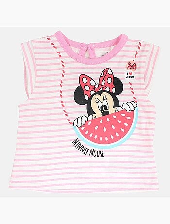 Disney - Ensemble enfant t-shirt + short imprimé personnage dessin animé
