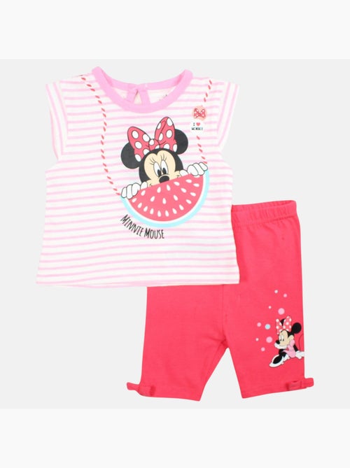 Disney - Ensemble enfant t-shirt + short imprimé personnage dessin animé - Kiabi