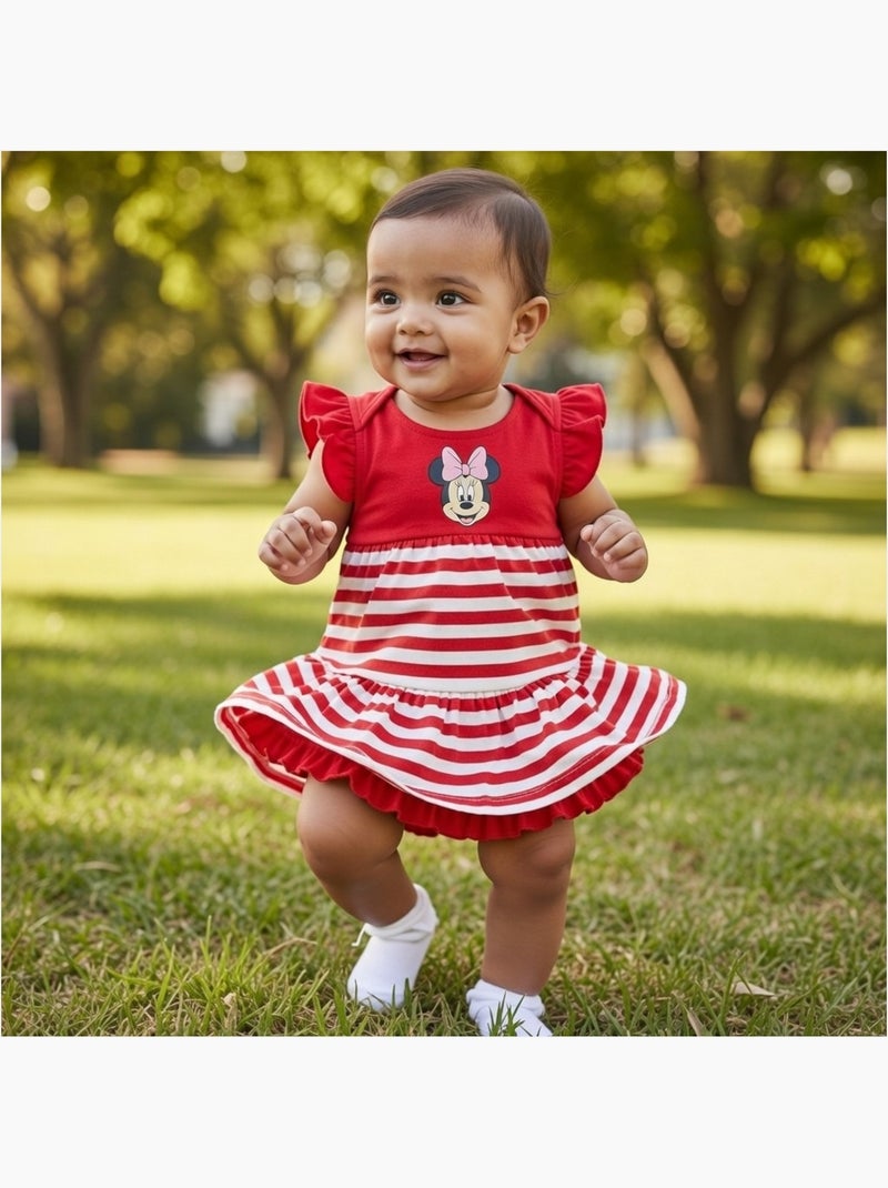 Disney - Ensemble enfant t-shirt + short imprimé personnage dessin animé Rouge - Kiabi