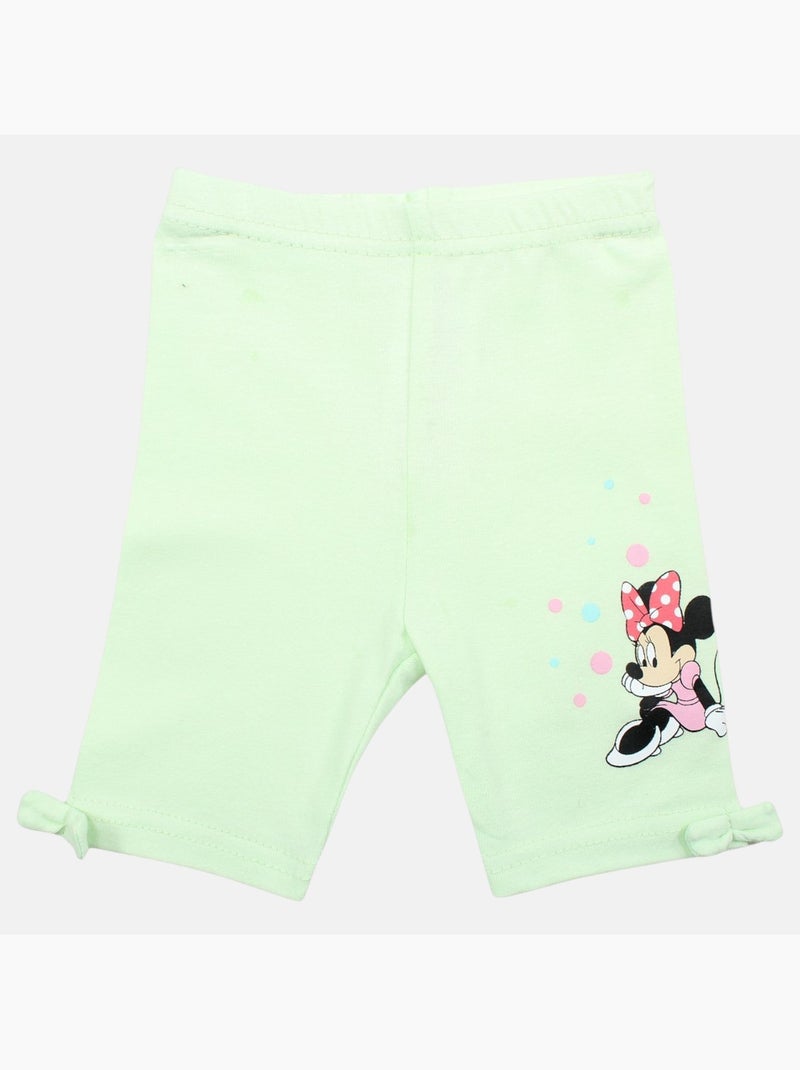 Disney - Ensemble enfant t-shirt + short imprimé personnage dessin animé Vert - Kiabi