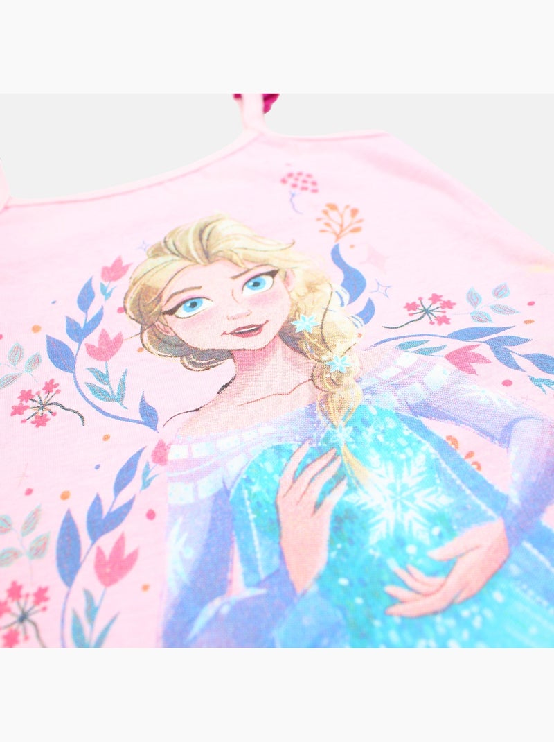 Disney - Ensemble fille T-shirt à bretelles et short Rose - Kiabi