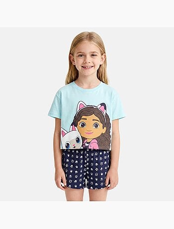 Disney - Ensemble fille tee-shirt short imprimé
