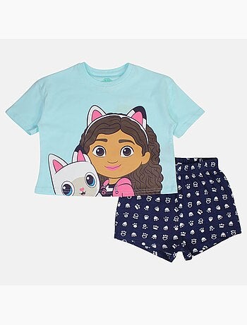 Disney - Ensemble fille tee-shirt short imprimé
