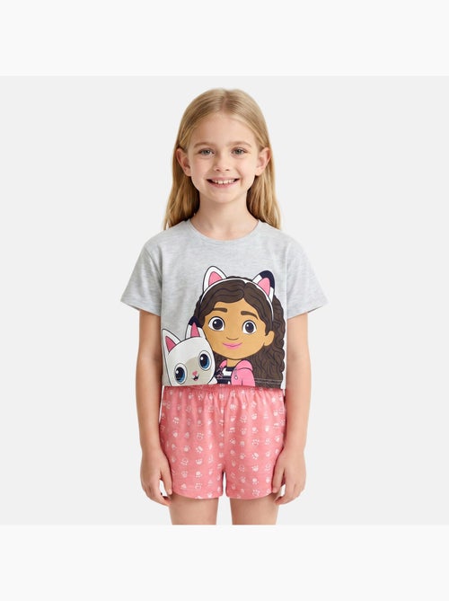 Disney - Ensemble fille tee-shirt short imprimé - Kiabi