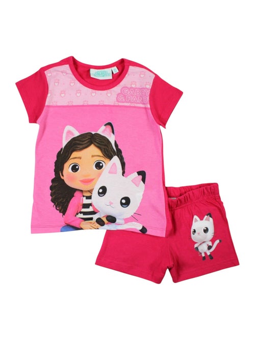 Disney - Ensemble fille tee-shirt short imprimé - Kiabi