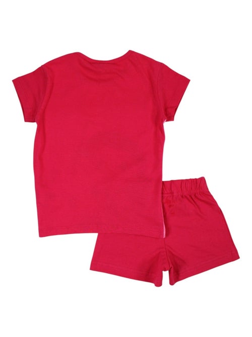 Disney - Ensemble fille tee-shirt short imprimé - Kiabi