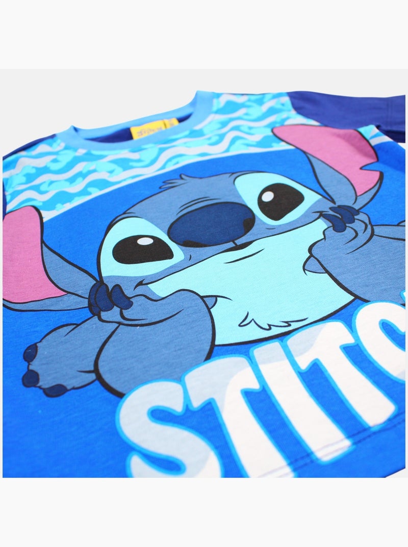 Disney - Ensemble garçon T-shirt manches courtes et short Bleu marine - Kiabi