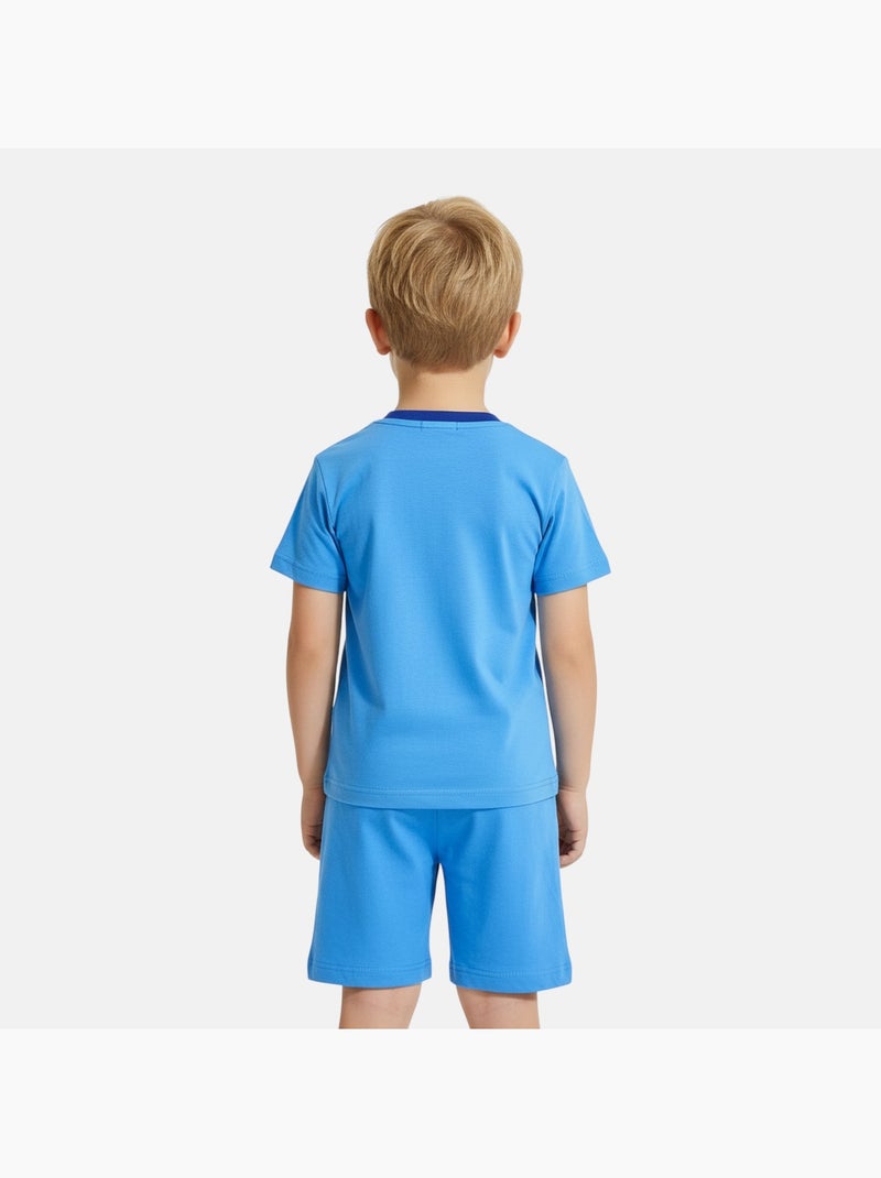 Disney - Ensemble garçon T-shirt manches courtes et short Bleu - Kiabi