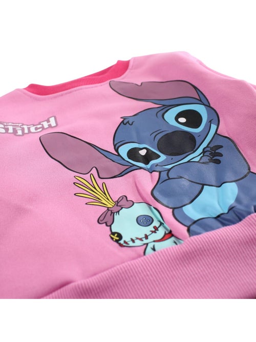 Disney - Ensemble jogging fille sweat et pantalon à motif - Kiabi