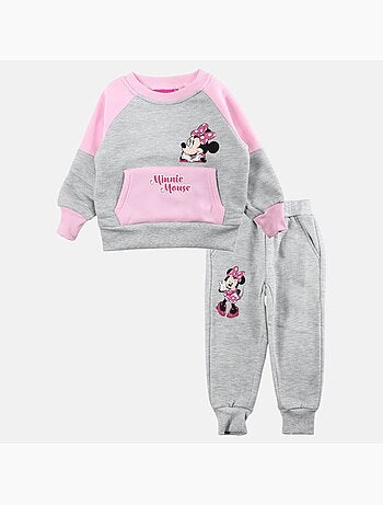 Disney - Ensemble jogging fille sweat et pantalon imprim?