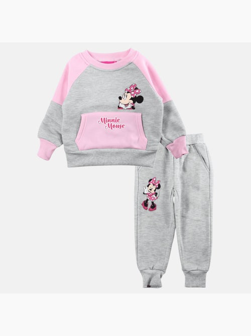Disney - Ensemble jogging fille sweat et pantalon imprimé - Kiabi