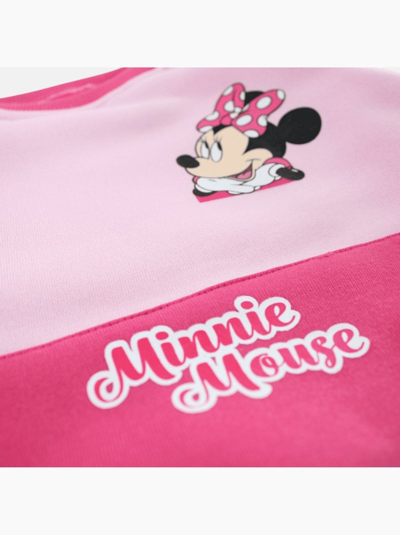 Disney - Ensemble jogging fille sweat et pantalon imprimé Rose - Kiabi