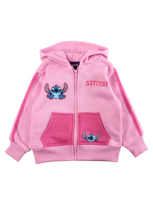 Disney - Ensemble jogging fille veste capuche et pantalon à motif - Kiabi