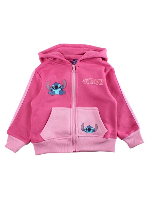Disney - Ensemble jogging fille veste capuche et pantalon à motif - Kiabi