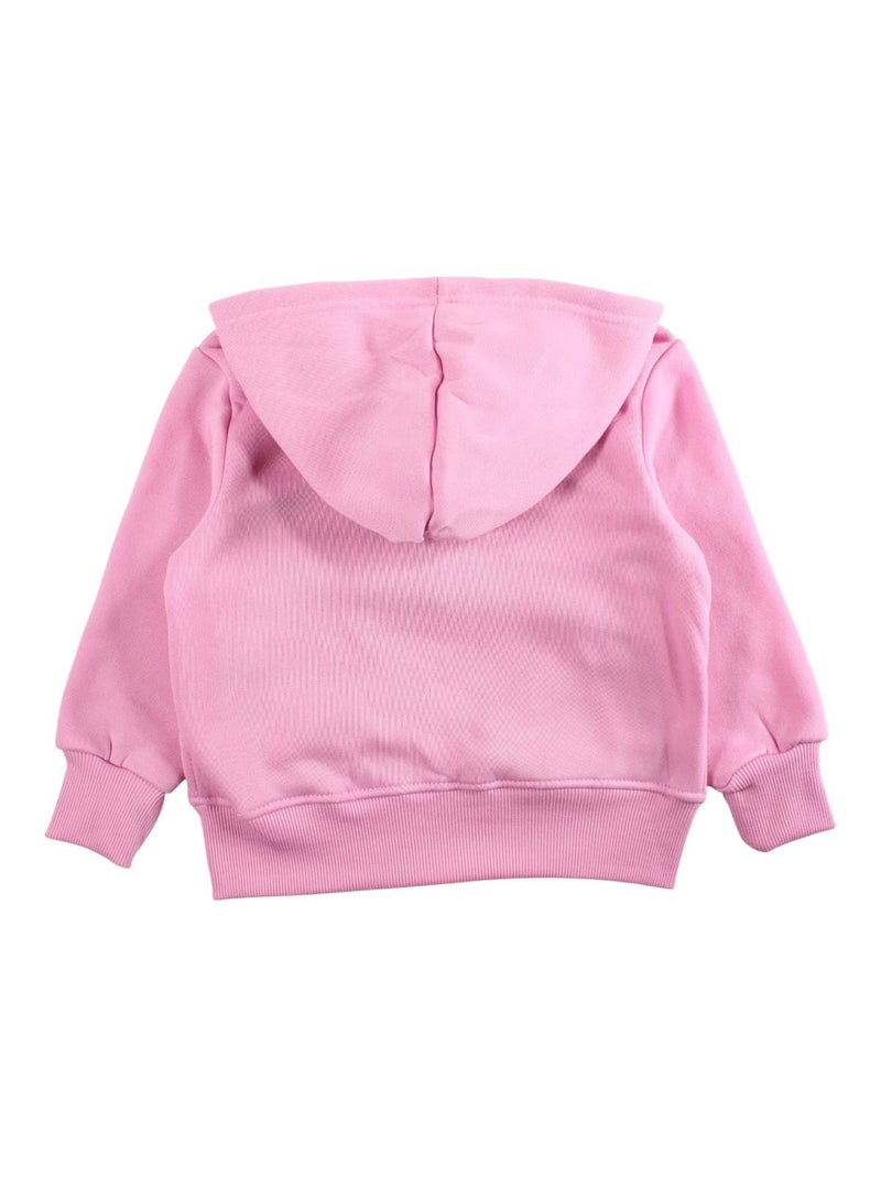 Disney - Ensemble jogging fille veste capuche et pantalon imprimé Rose - Kiabi