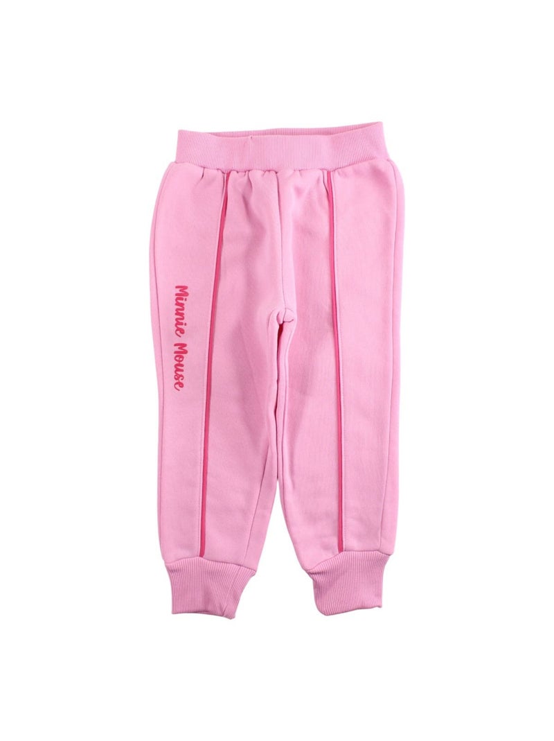 Disney - Ensemble jogging fille veste capuche et pantalon imprimé Rose - Kiabi