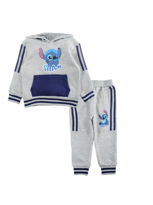 Disney - Ensemble jogging garçon sweat capuche et pantalon à motif - Kiabi