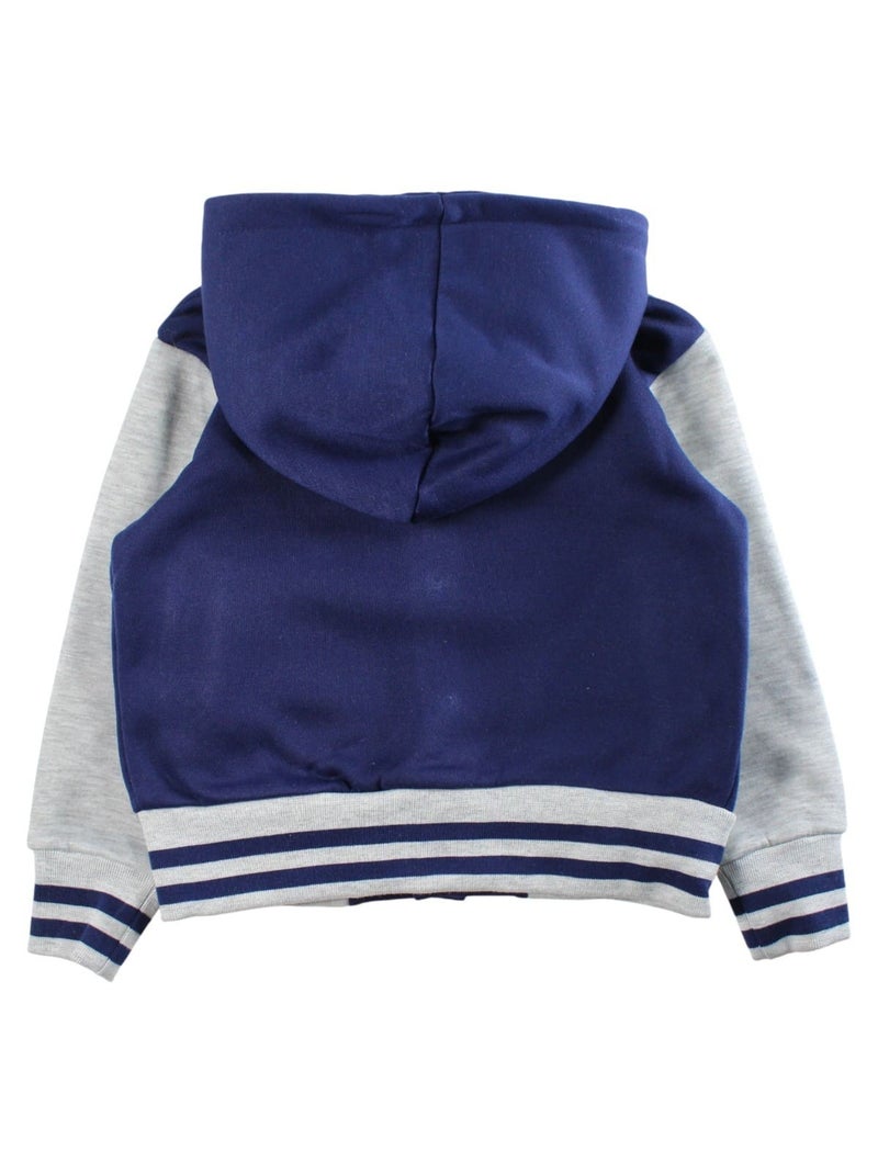 Disney - Ensemble jogging garçon veste capuche et pantalon à motif Bleu marine - Kiabi