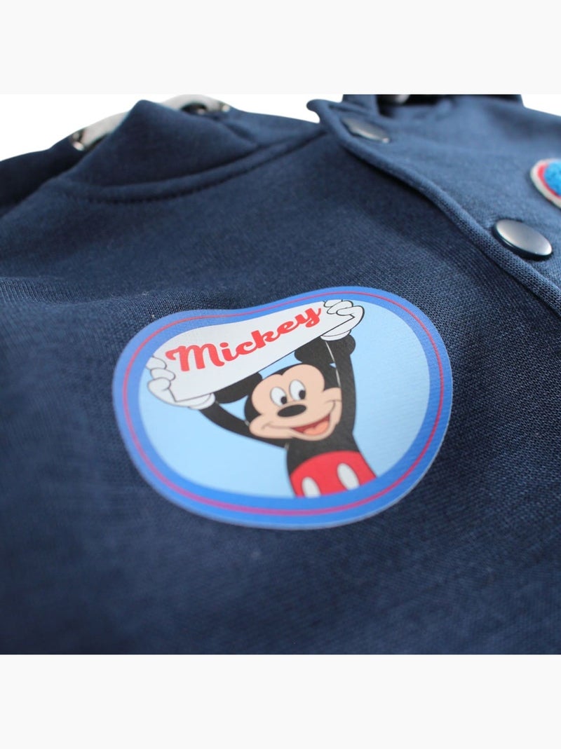 Disney - Ensemble jogging garçon veste capuche et pantalon imprimé Bleu marine - Kiabi