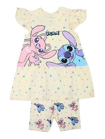Disney - Ensemble Robe legging Imprimé Lilo Et Stitch