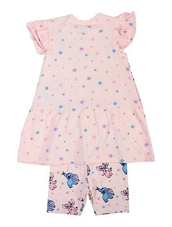 Disney - Ensemble Robe legging Imprimé Lilo Et Stitch