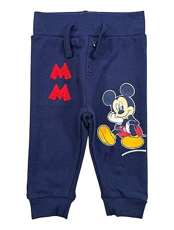 Disney - Ensemble Sweat à capuche et Pantalon bébé Mickey Marine