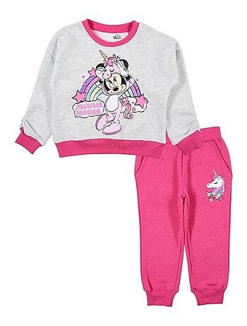 Disney - Ensemble Sweat et pantalon de jogging fille Minnie