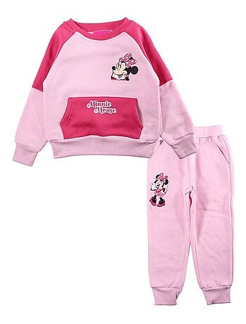 Disney - Ensemble Sweat et pantalon de jogging Minnie Fille