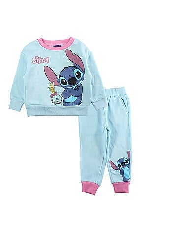 Disney - Ensemble sweat et pantalon de jogging sur cintre Lilo et Stitch fille