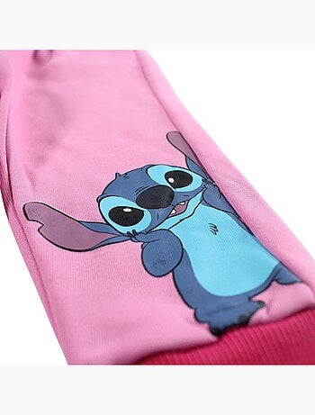 Disney - Ensemble sweat et pantalon de jogging sur cintre Lilo et Stitch fille