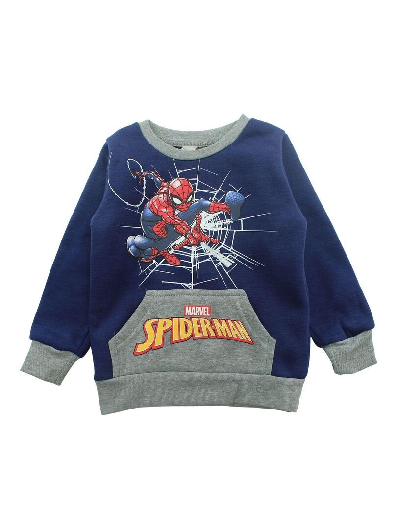 Disney - Ensemble ​​Veste pantalon garçon Imprimé Spiderman - Gris - Kiabi  - 22.43€