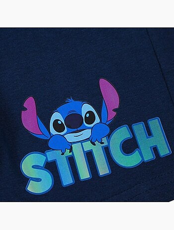 Disney - Ensemble T-shirt 2 couleurs et short assorti avec personnage