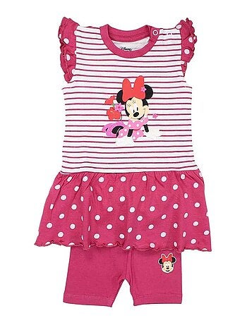 Disney - Ensemble T-shirt et Leeging bébé Fille Minnie