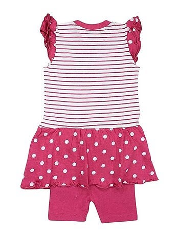 Disney - Ensemble T-shirt et Leeging bébé Fille Minnie